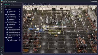 PepsiCo is digitally transforming select US manufacturing and warehouse facilities with the help of Digital Twin Composer. Image credit: PepsiCo).